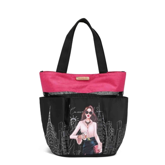 Nicole Lee Handbags - Nicole Lee "Career Woman" Organizer Tote Bag